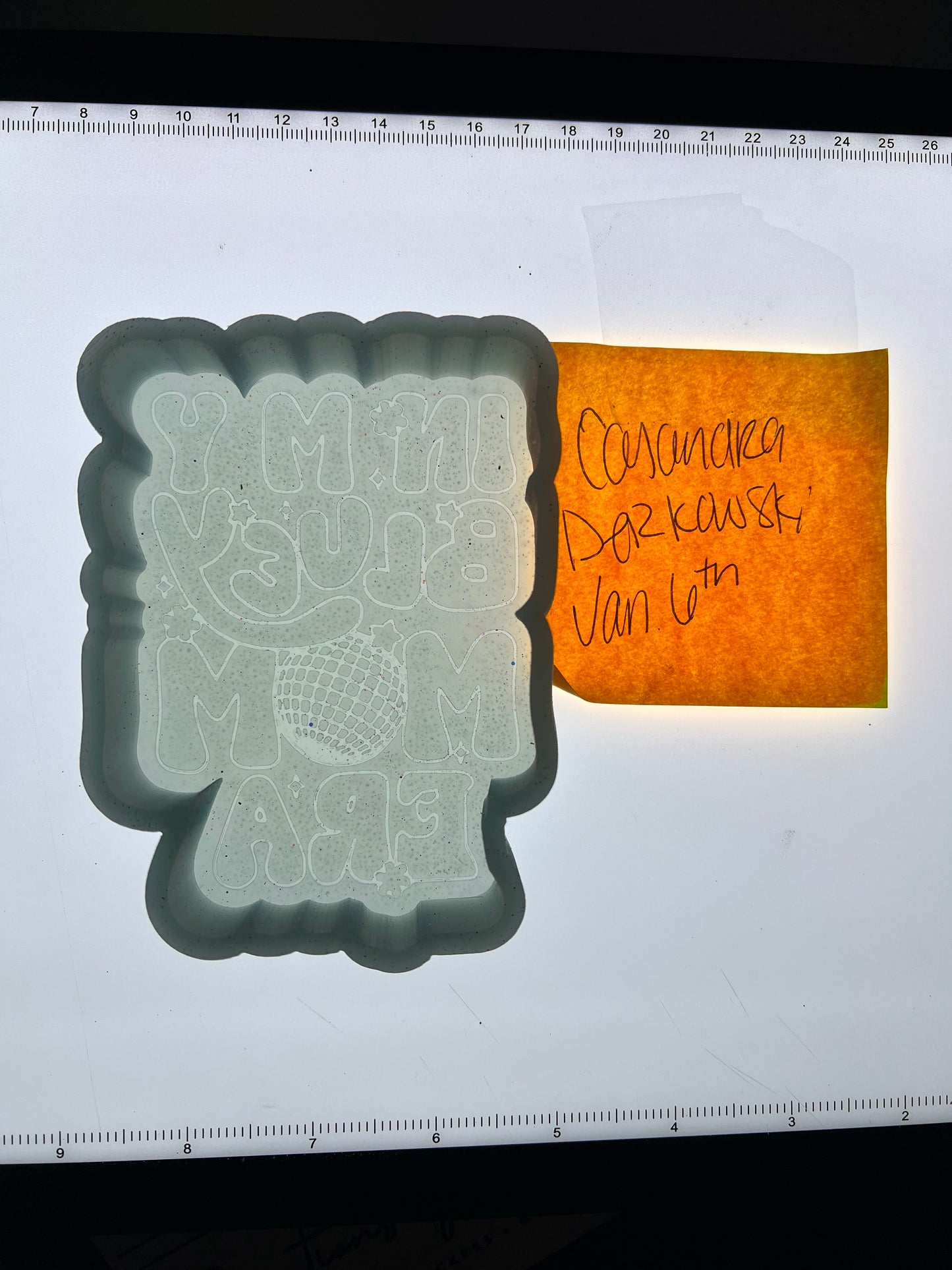 Bluey Mom Destash Mold