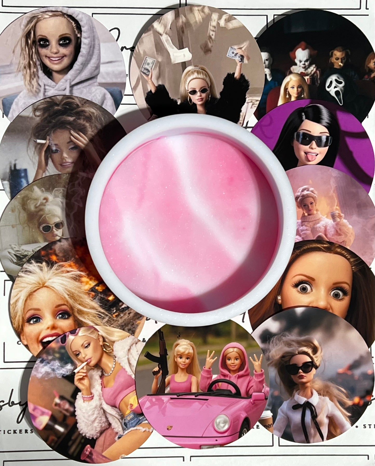 RRMC 4 in Round Mold & Doll Cardstock Bundle
