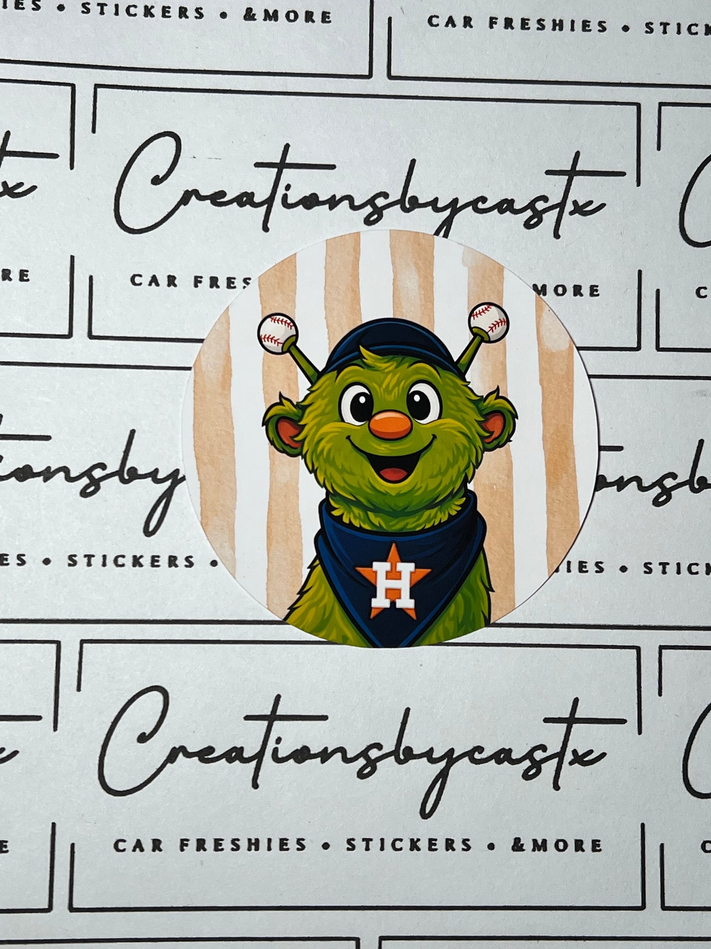 Alien Round Cardstock