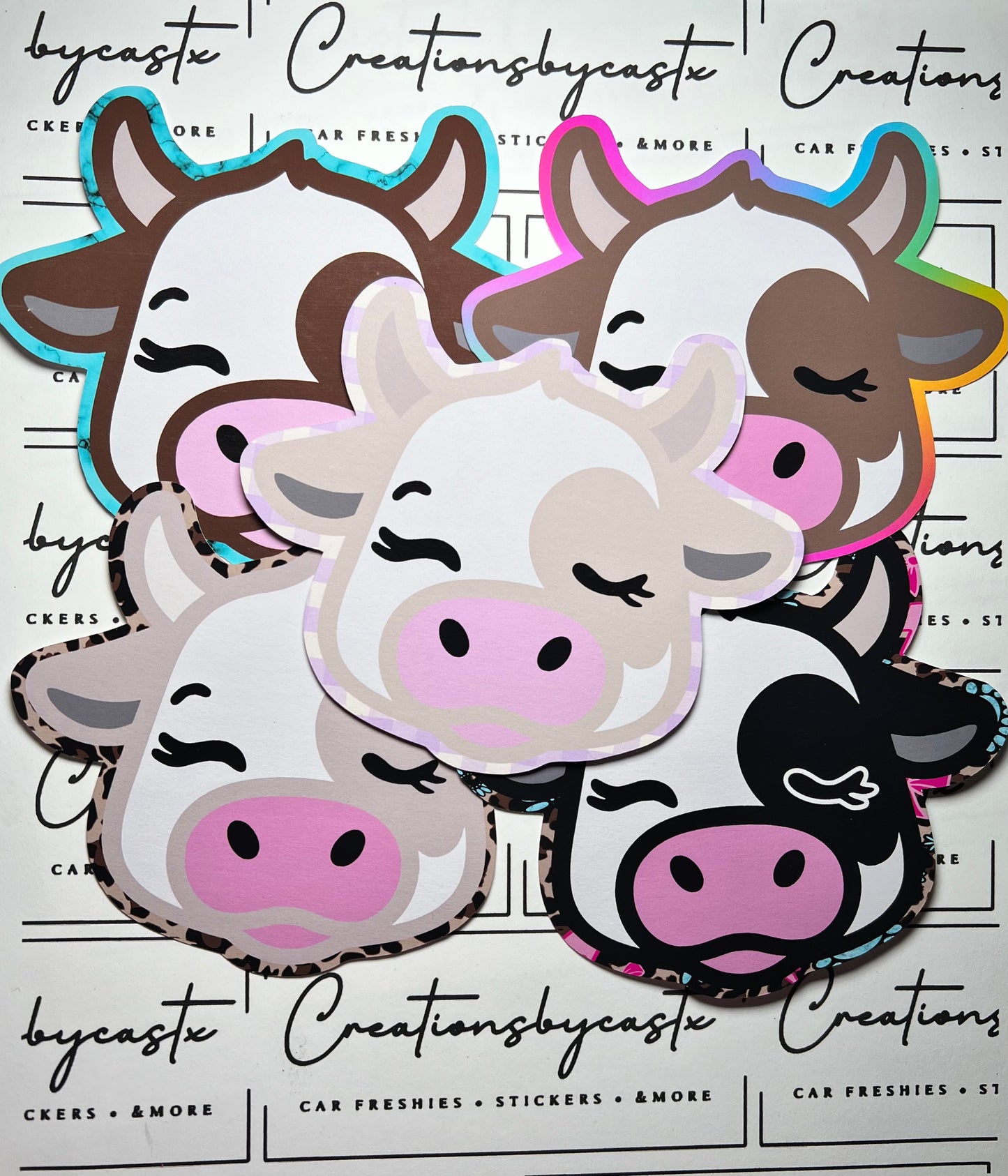 LPF Adorable Cow Cardstock