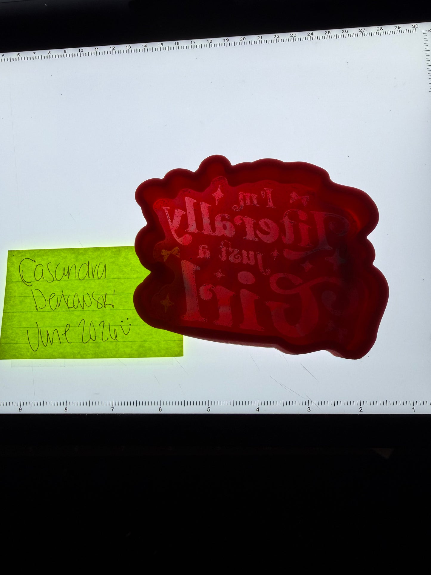 Just a Girl Destash Mold