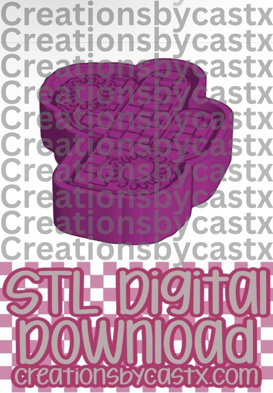 Checkered Cactus Concho STL