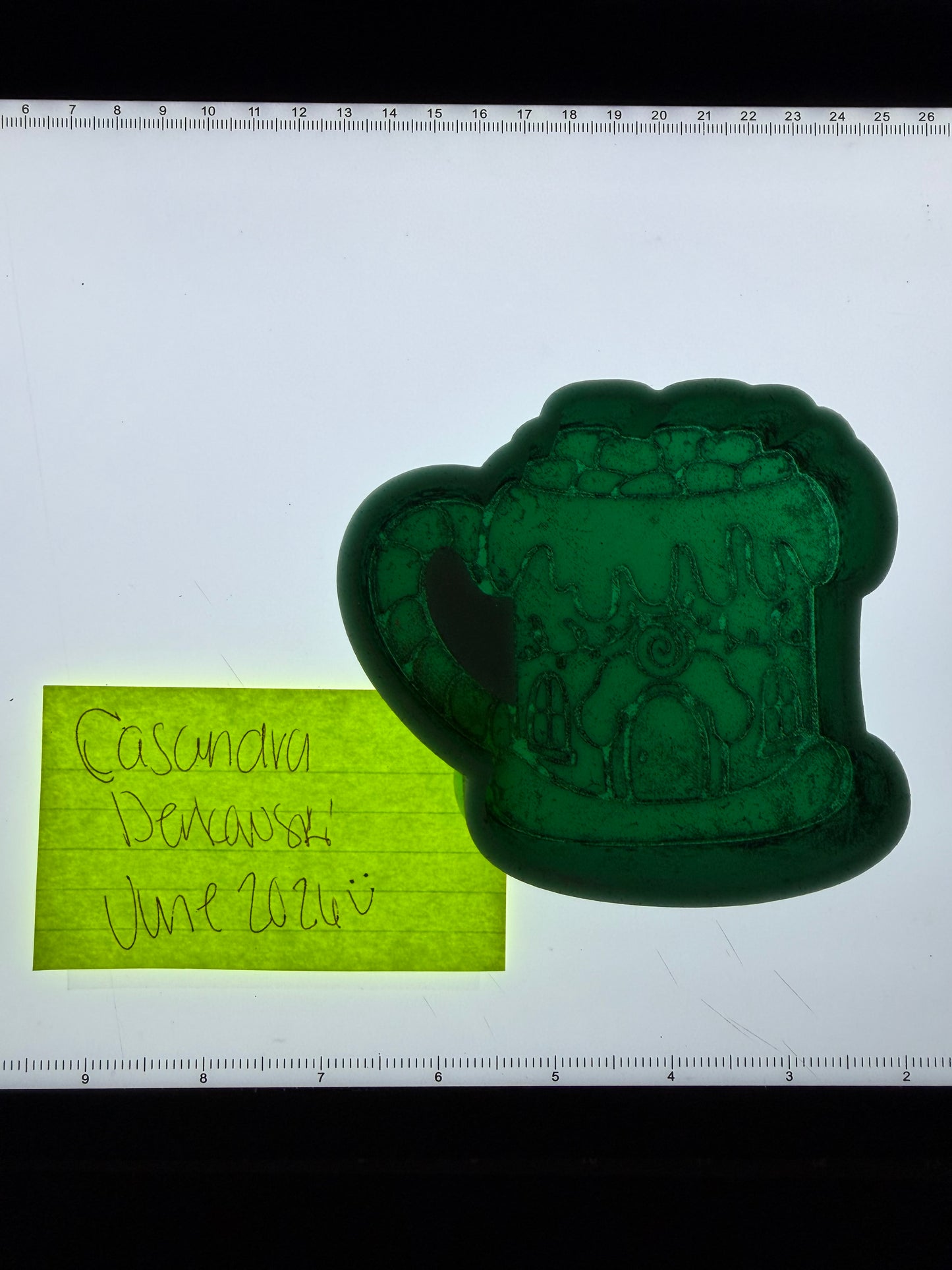 Gingerbread Mug Destash Mold