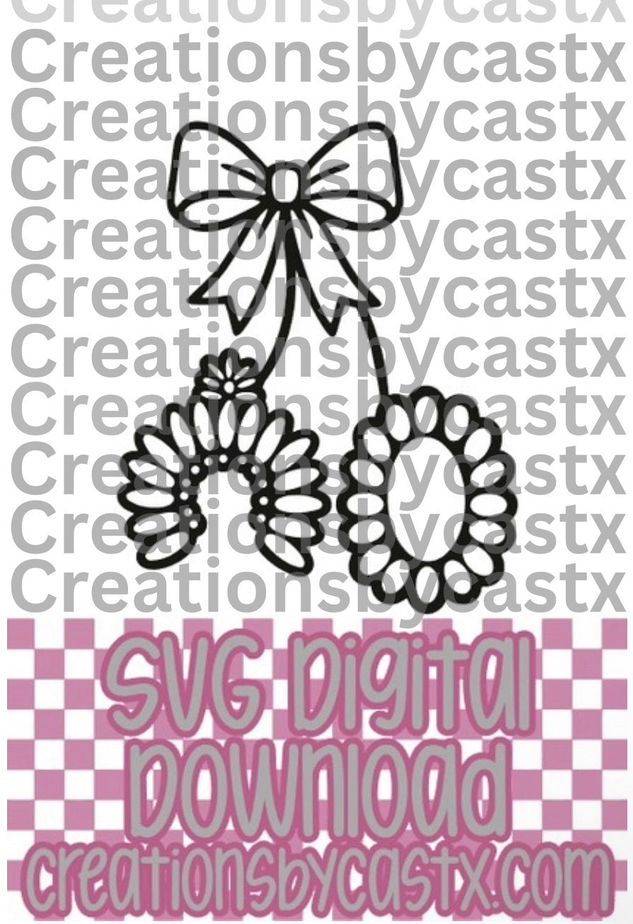 Concho Squash Cherries SVG