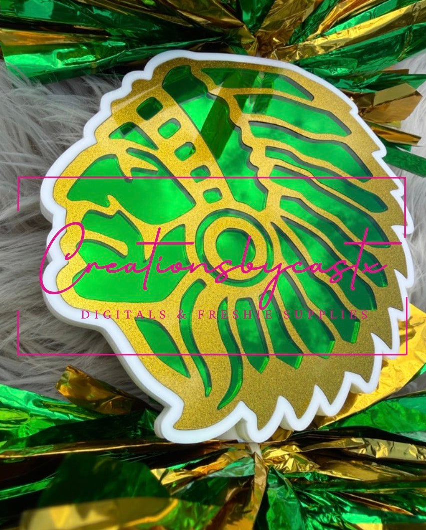 Indian Logo Cheer Stick