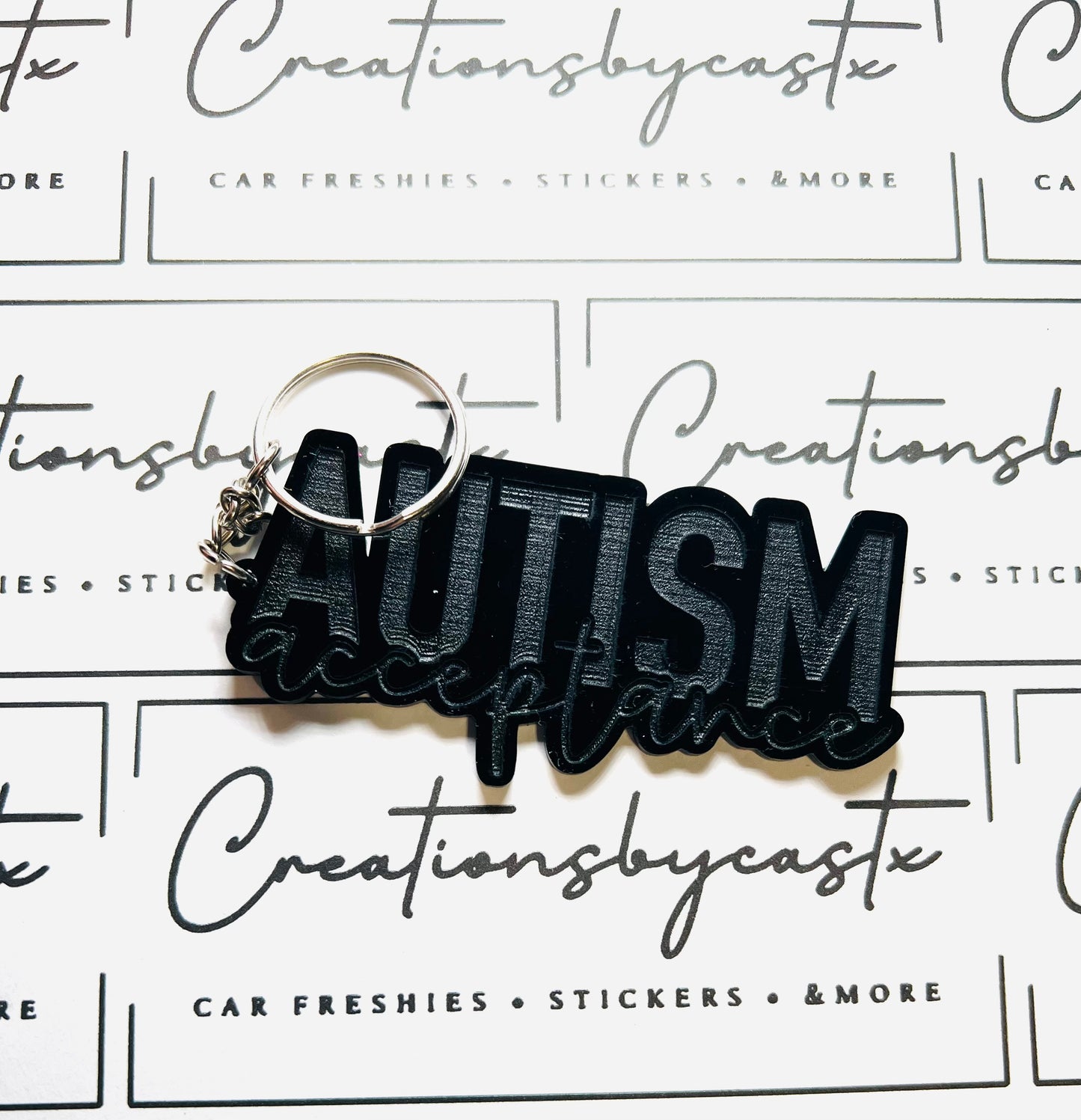 Autism Acceptance Keychain