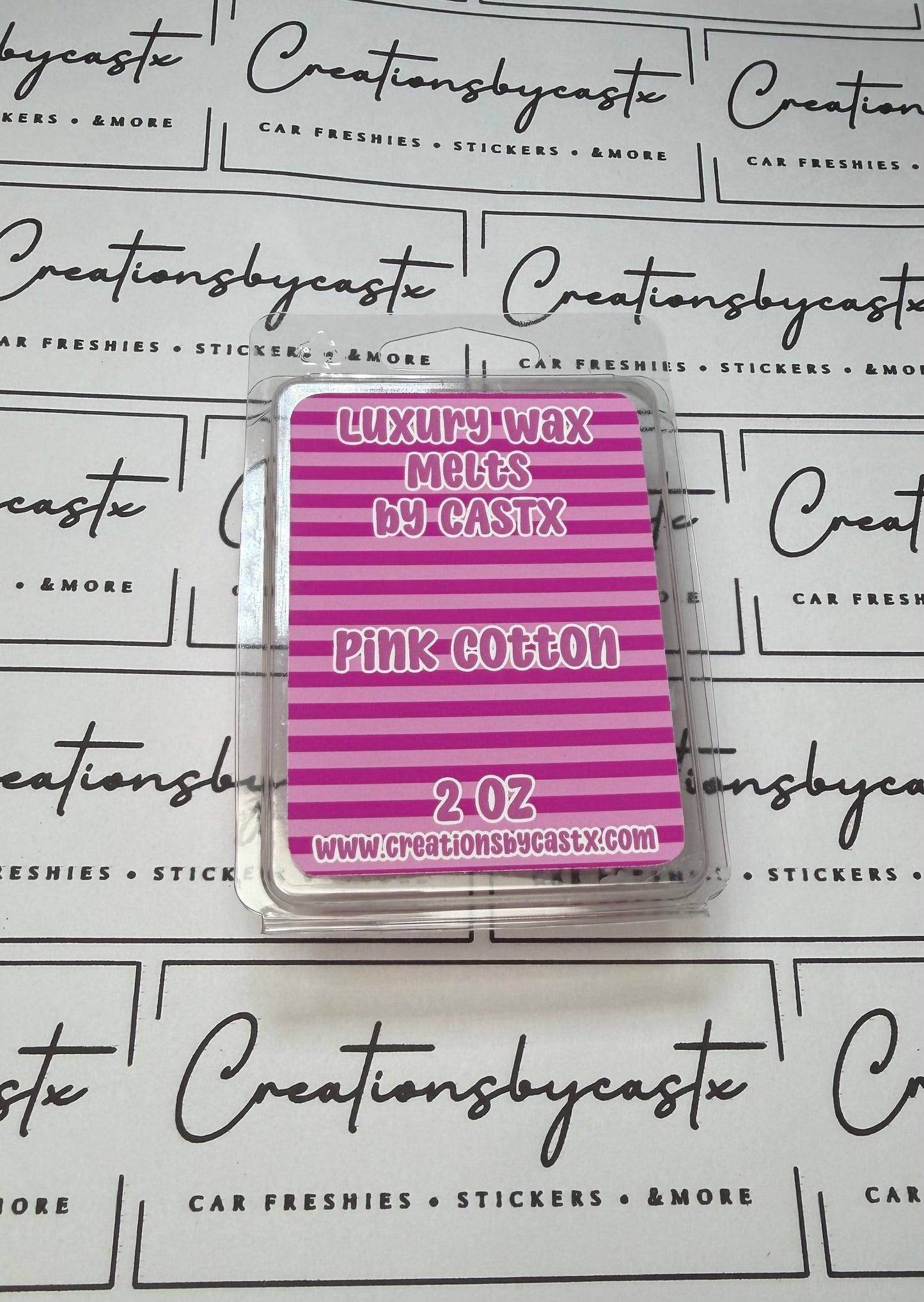 Pink Cotton Wax Melts