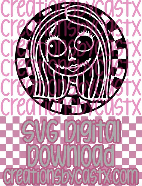 Sal Checkered Circle SVG
