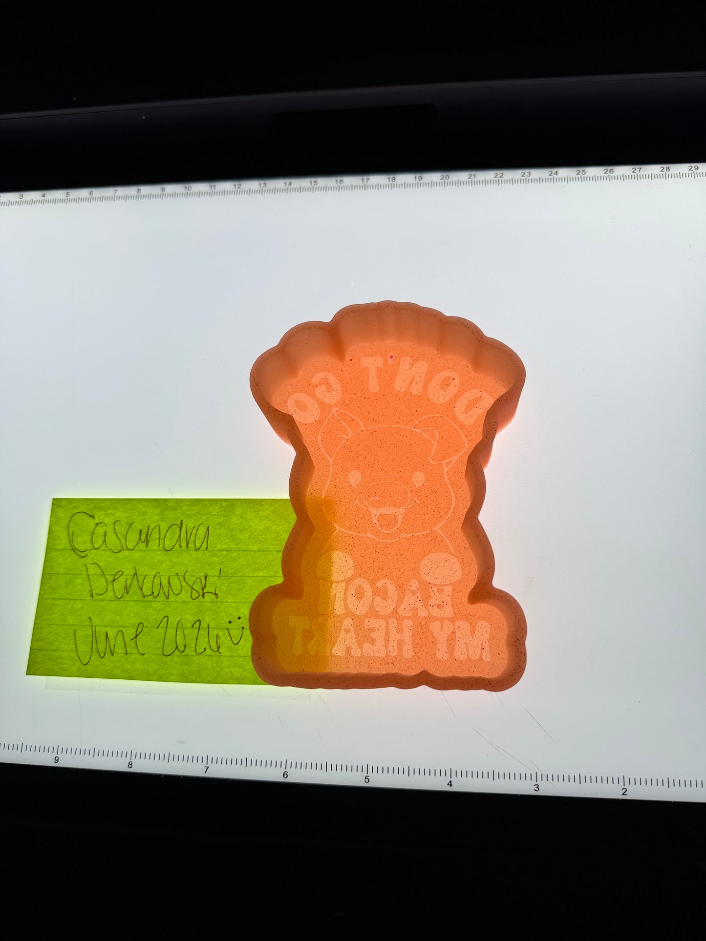 Bacon My Heart Destash Mold