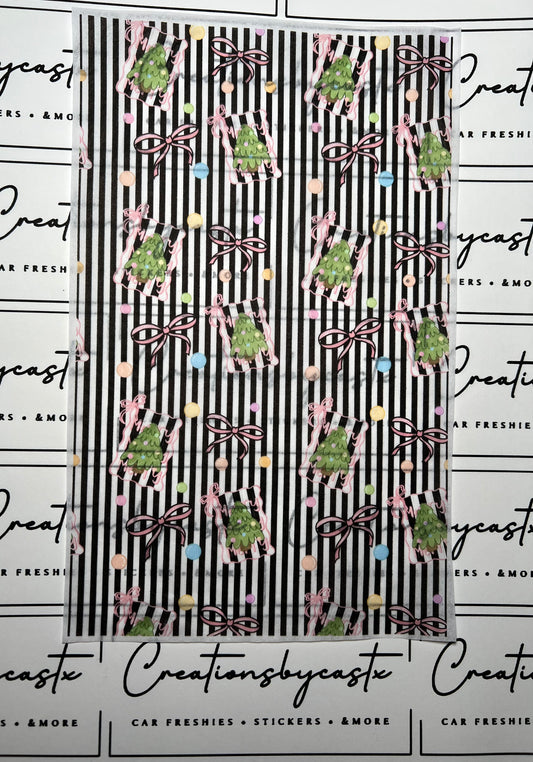 Striped Christmas Tissue Paper