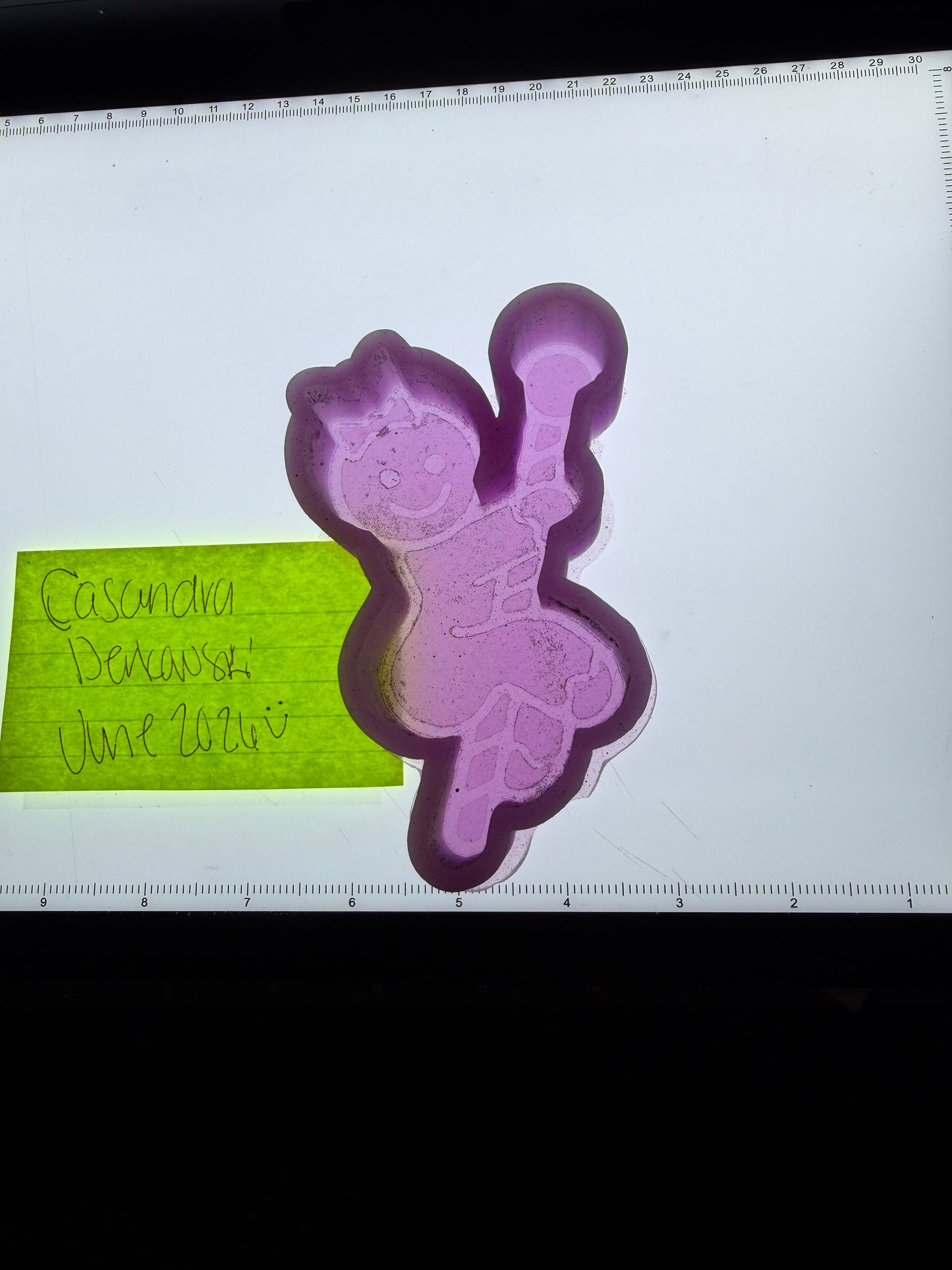 Gingerbread Dancer Destash Mold