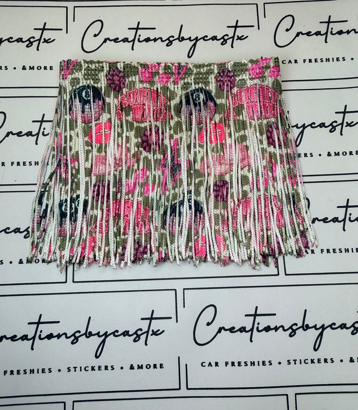 Lucky & Wild Printed Fringe