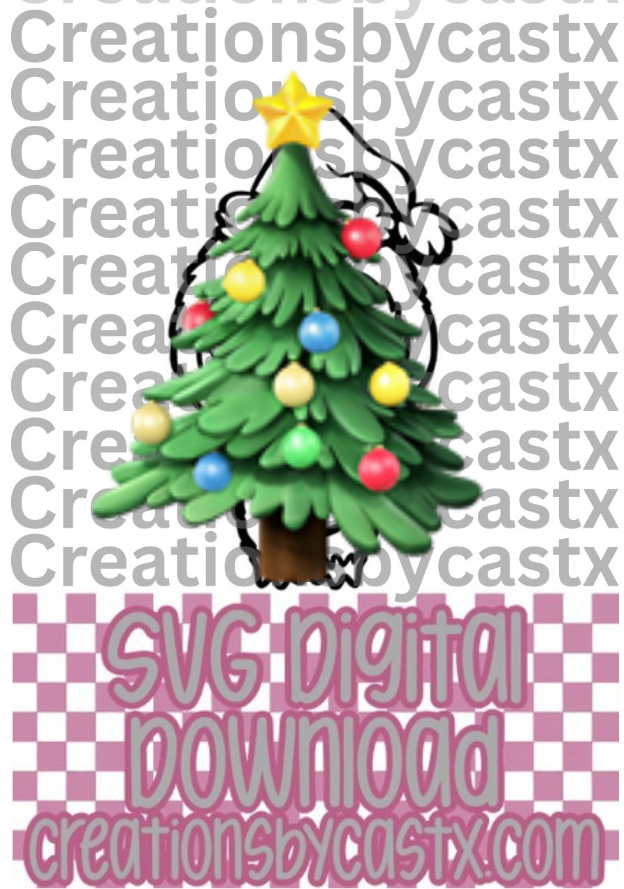 LBB Mean One Santa Hat SVG