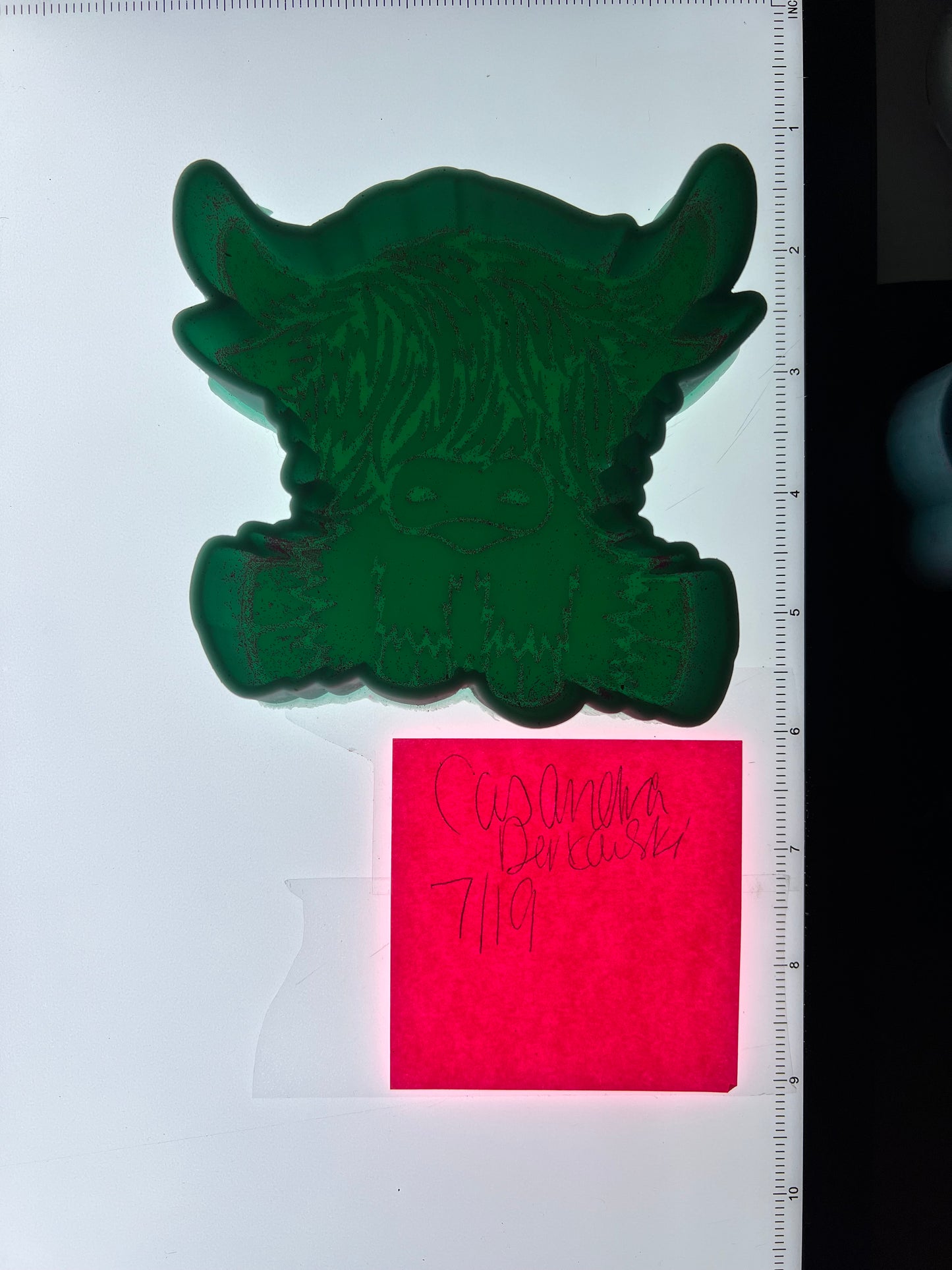 Highland Cow Destash Mold - GNG7