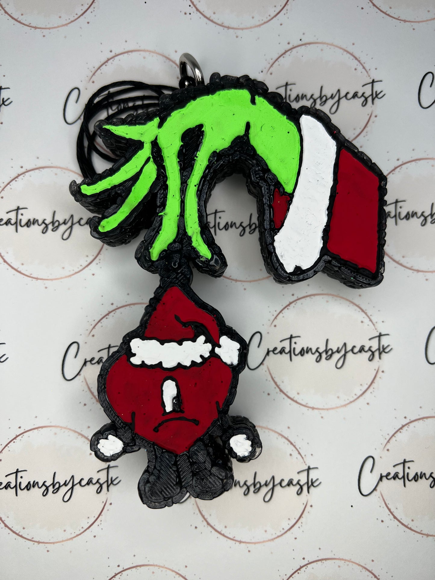 Christmas B Bunny Freshie