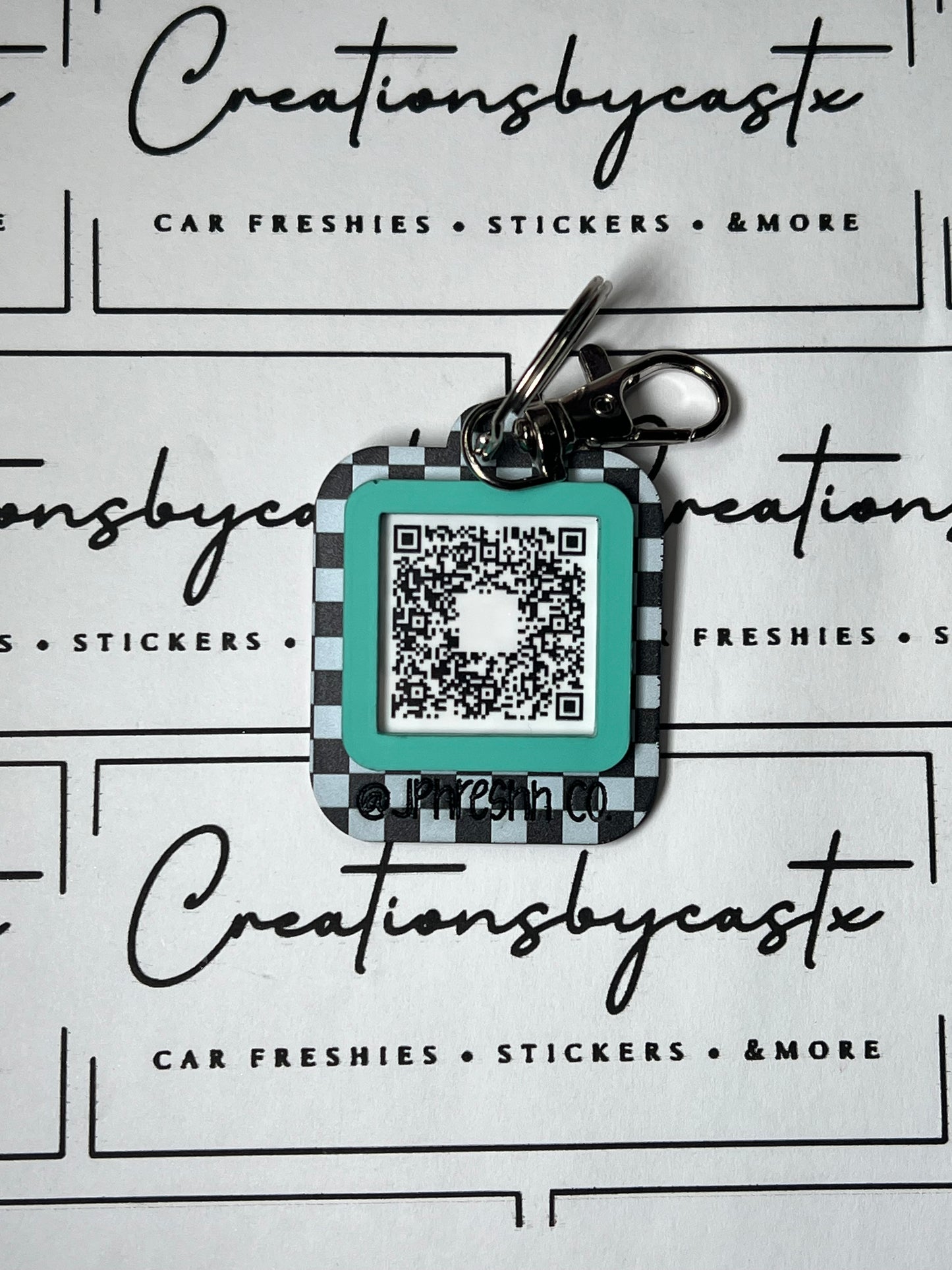 QR Keychain
