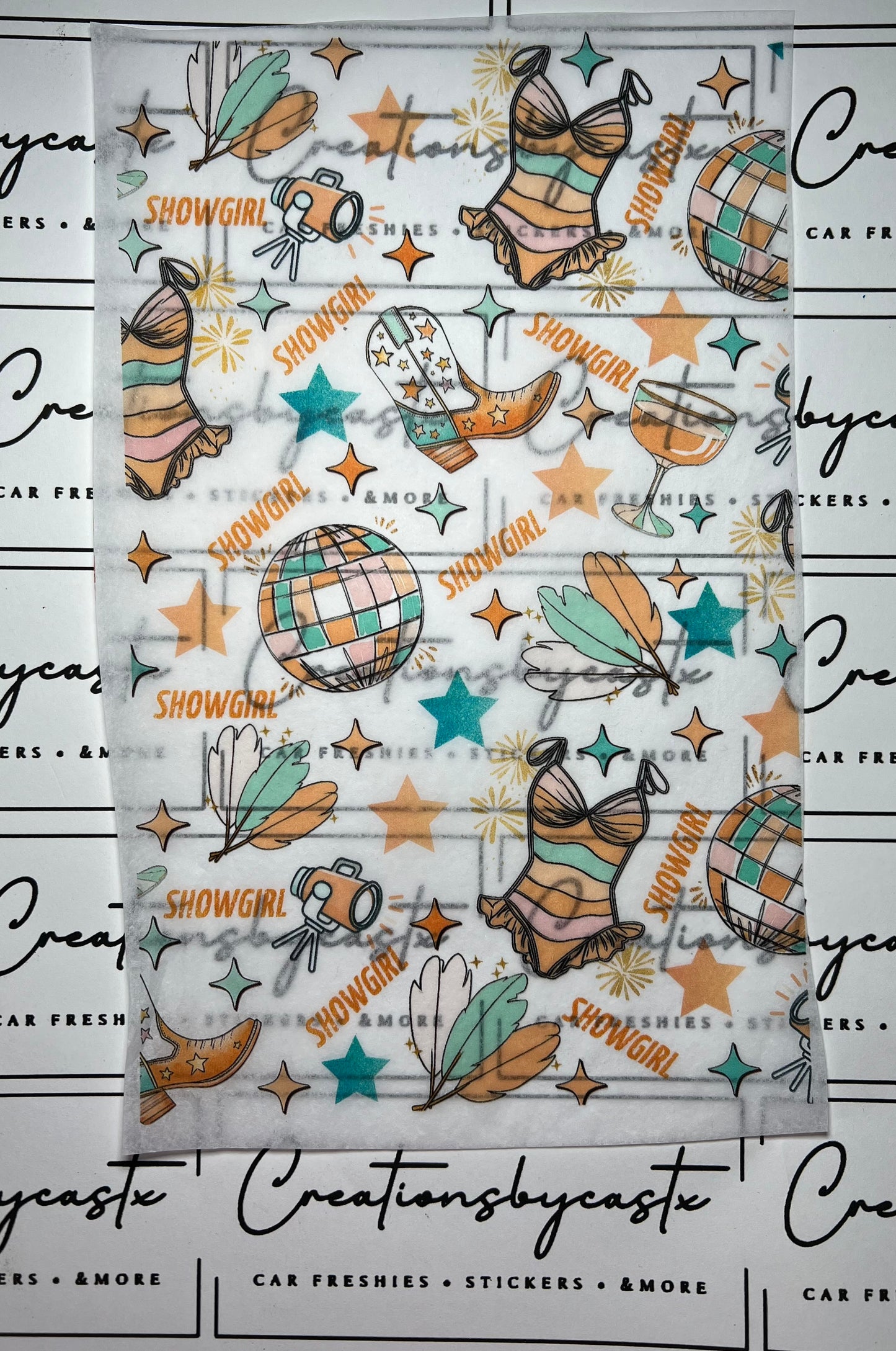 Showgirl Tissue Paper