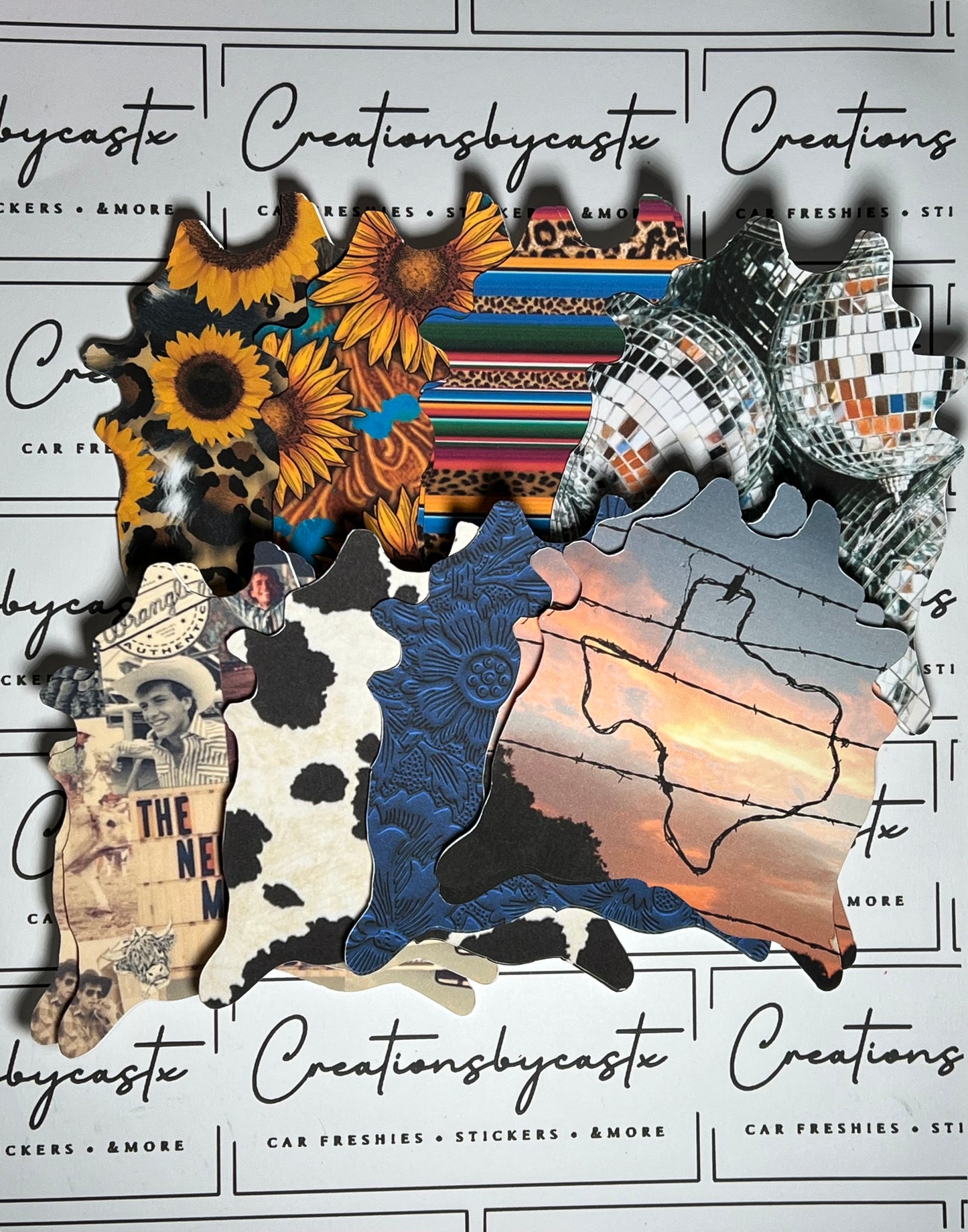 Bossy Cowhide Cardstock Destash (Mold is in destash also)