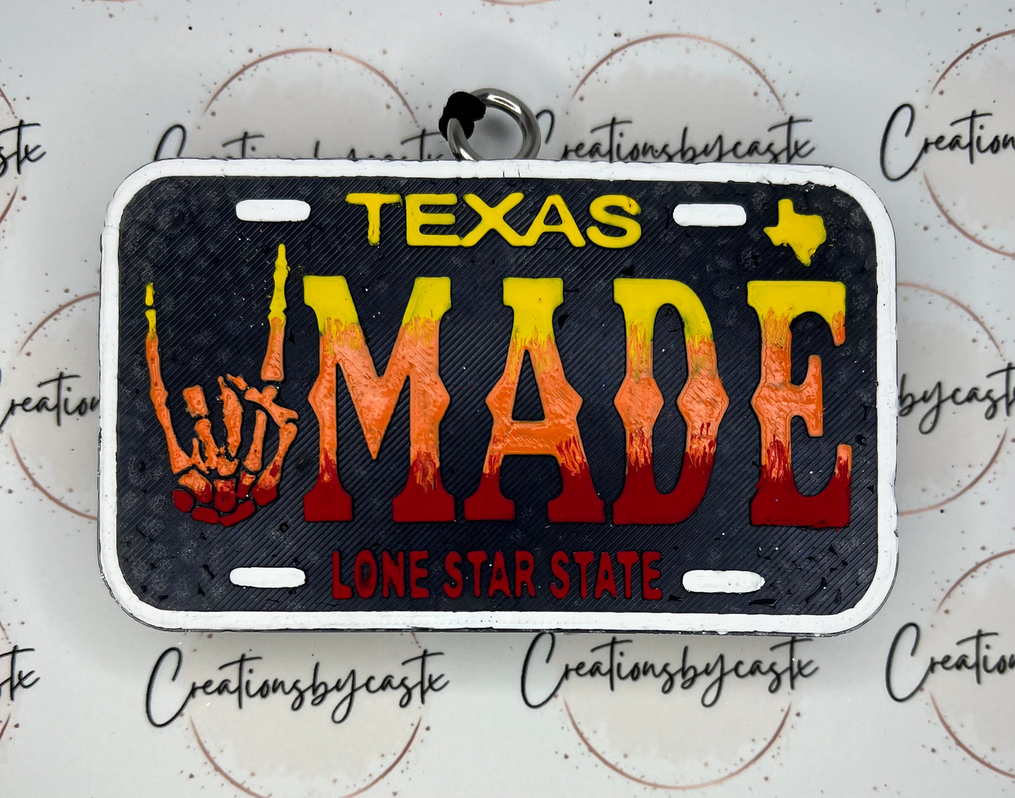 ‘Stros TexasMade License Plate Freshie