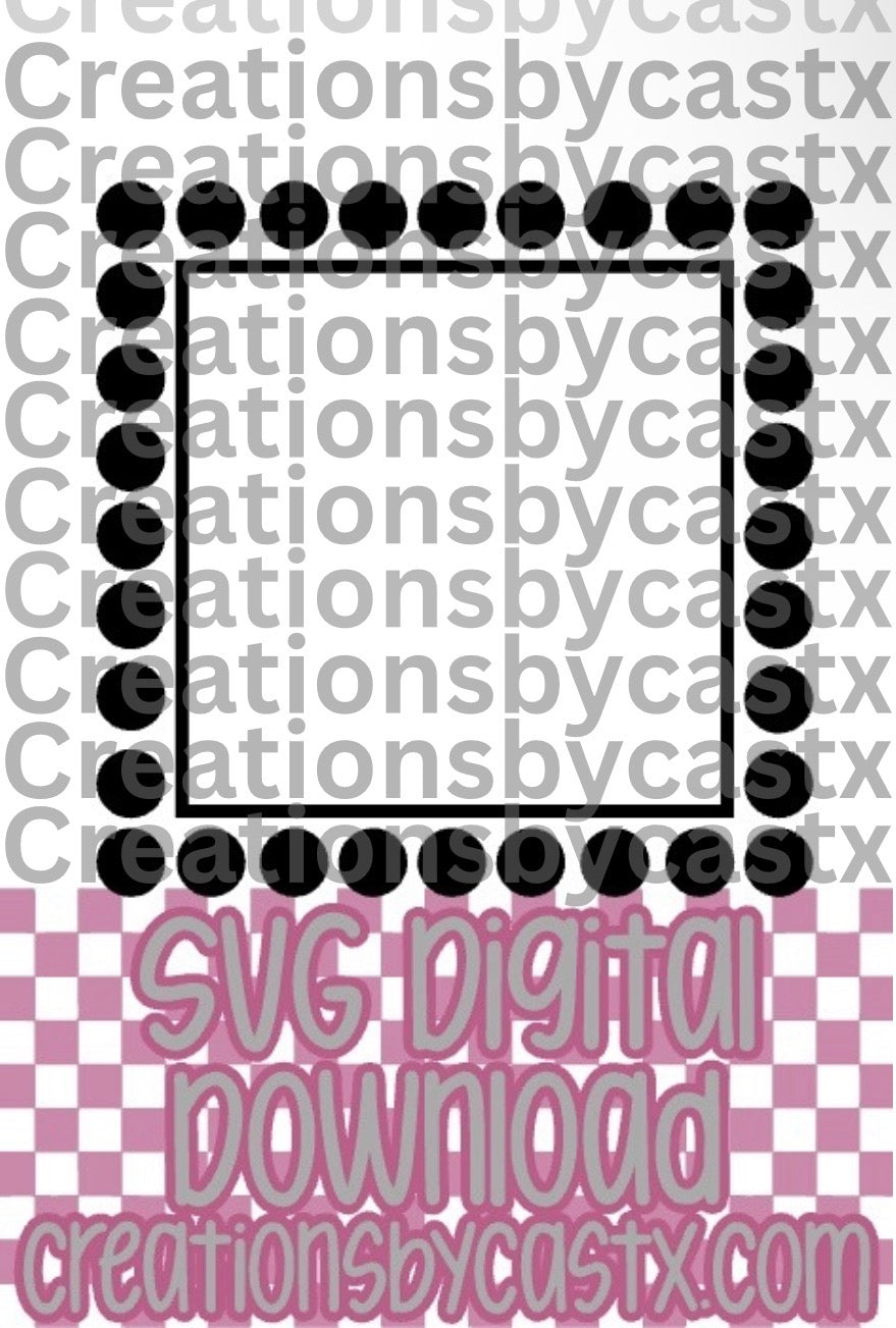 Square Jewelry SVG