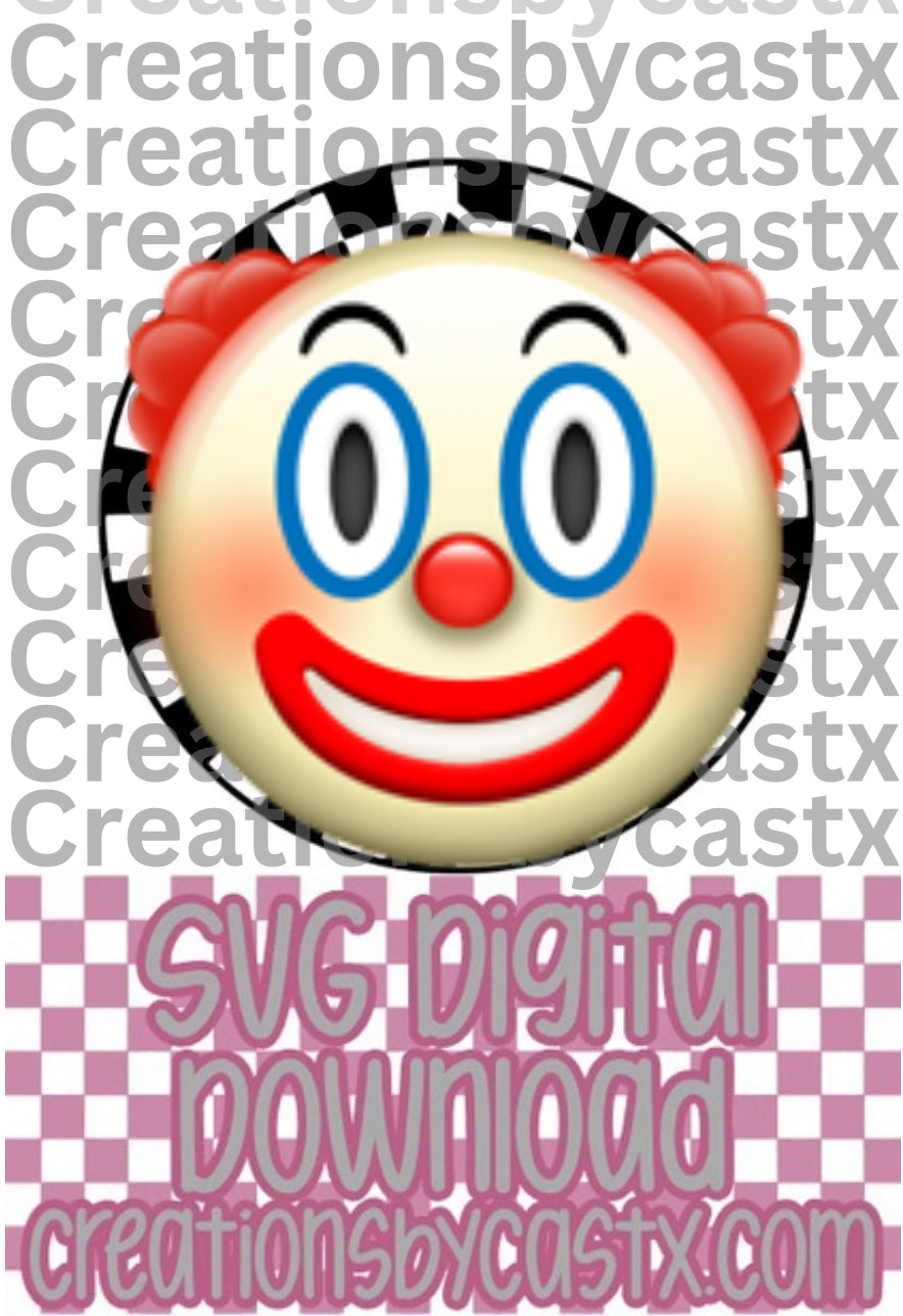Penny Checkered Circle SVG