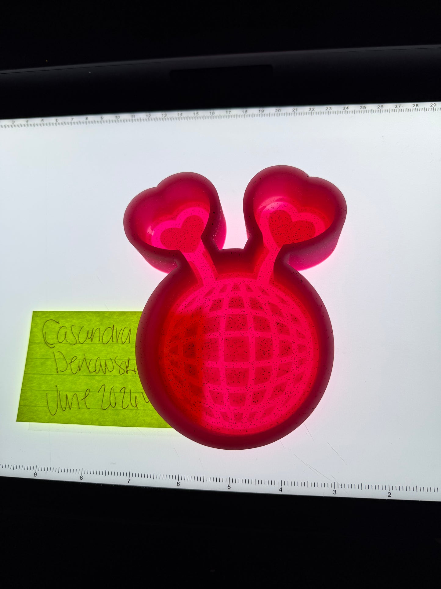 Valentine Disco Destash Mold