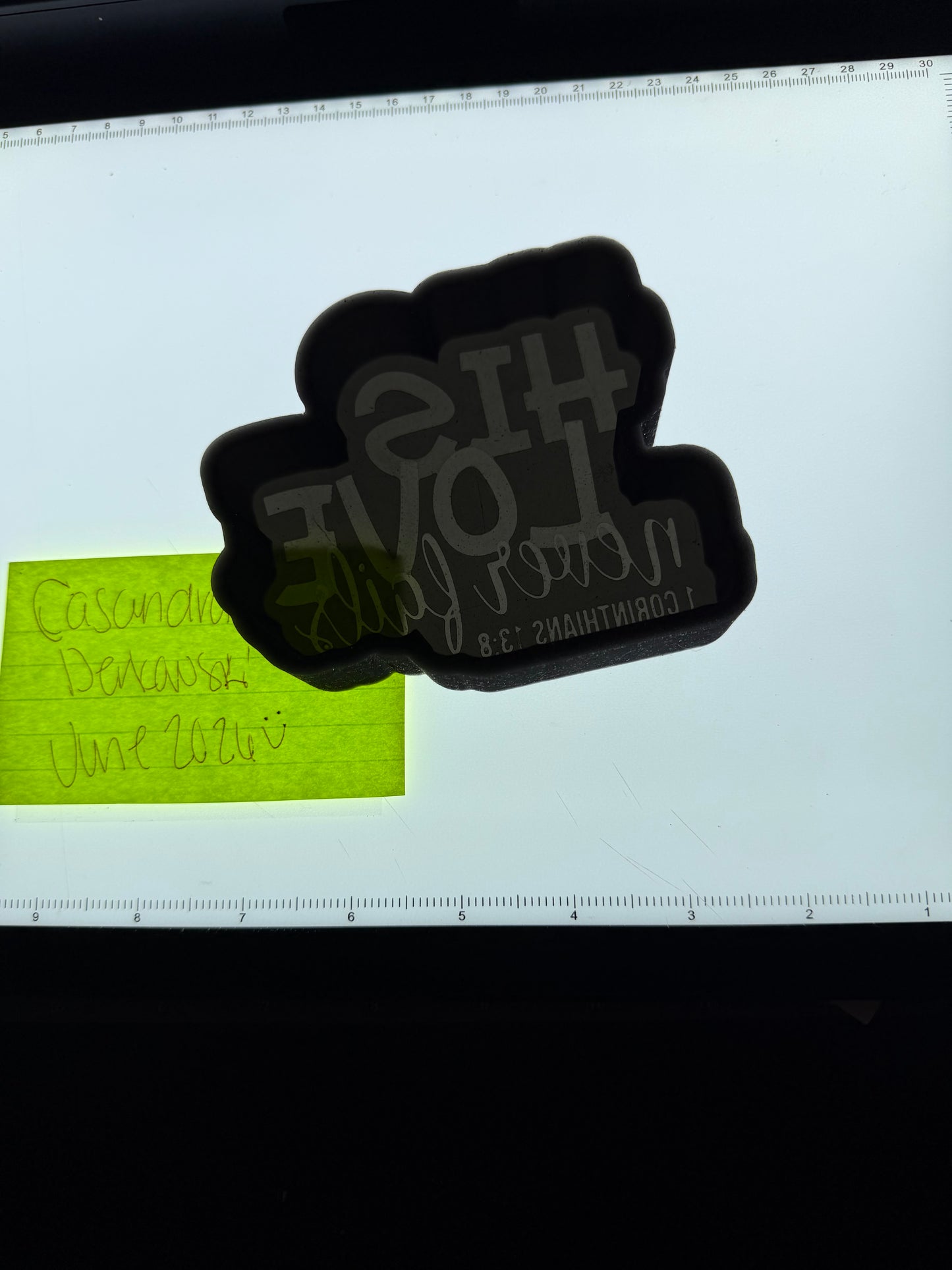 His Love Destash Mold