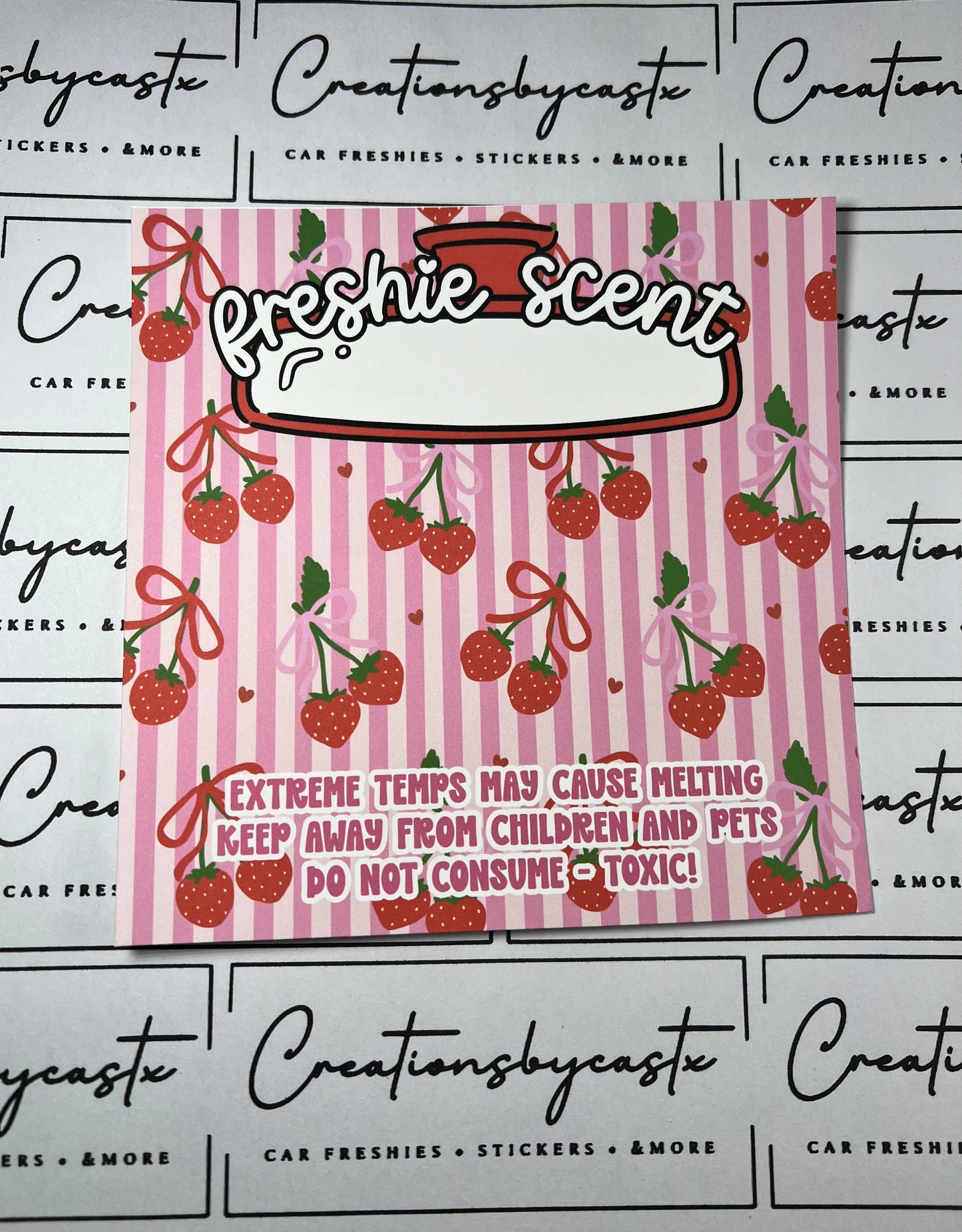 Strawberry Bag Inserts