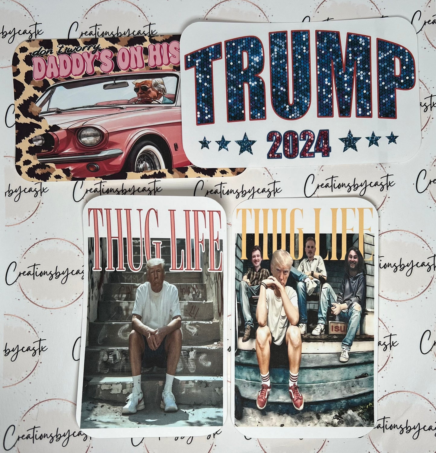 Daddy T Rectangle Cardstock Grab Bags