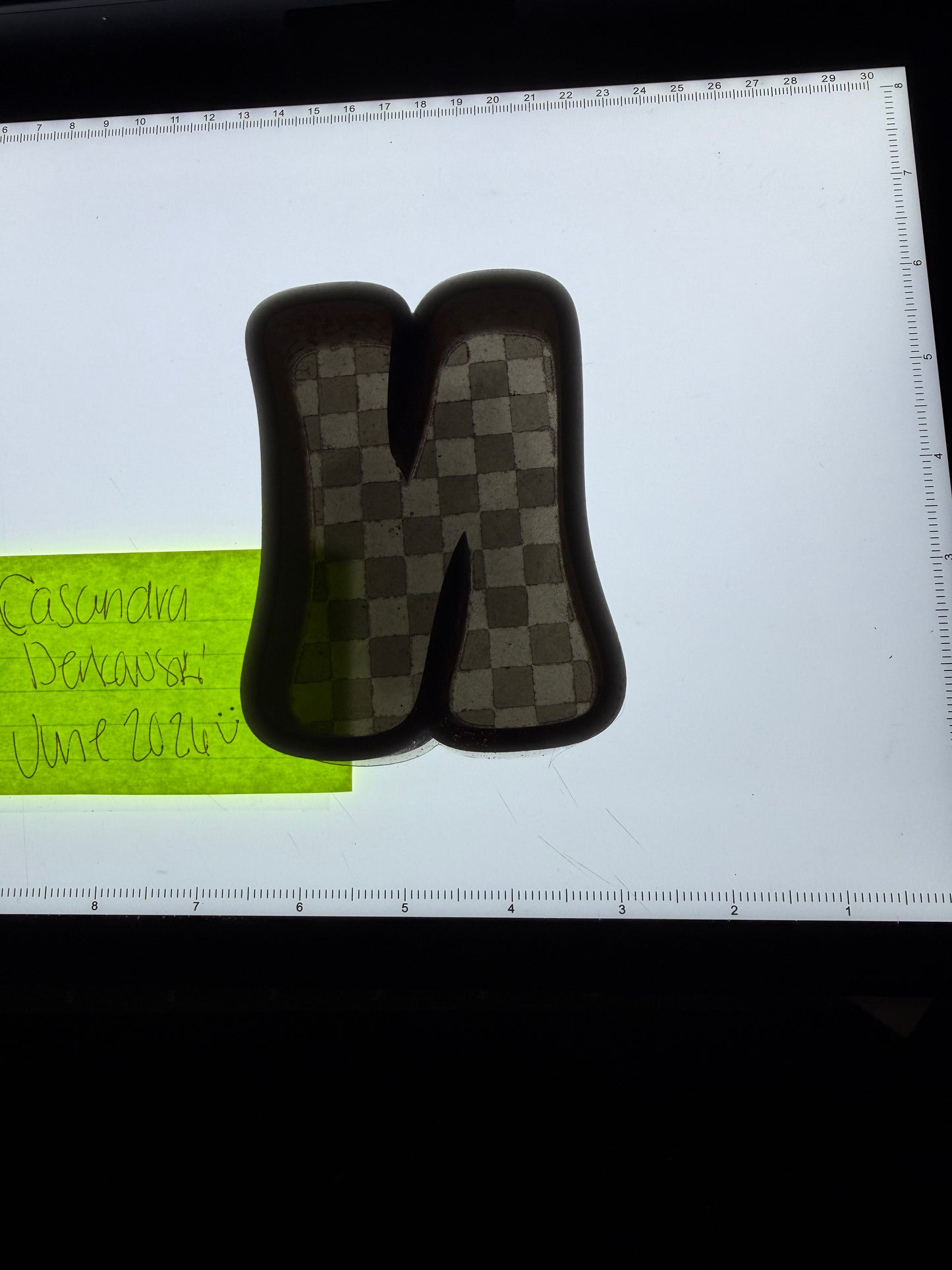 Checkered N Destash Mold