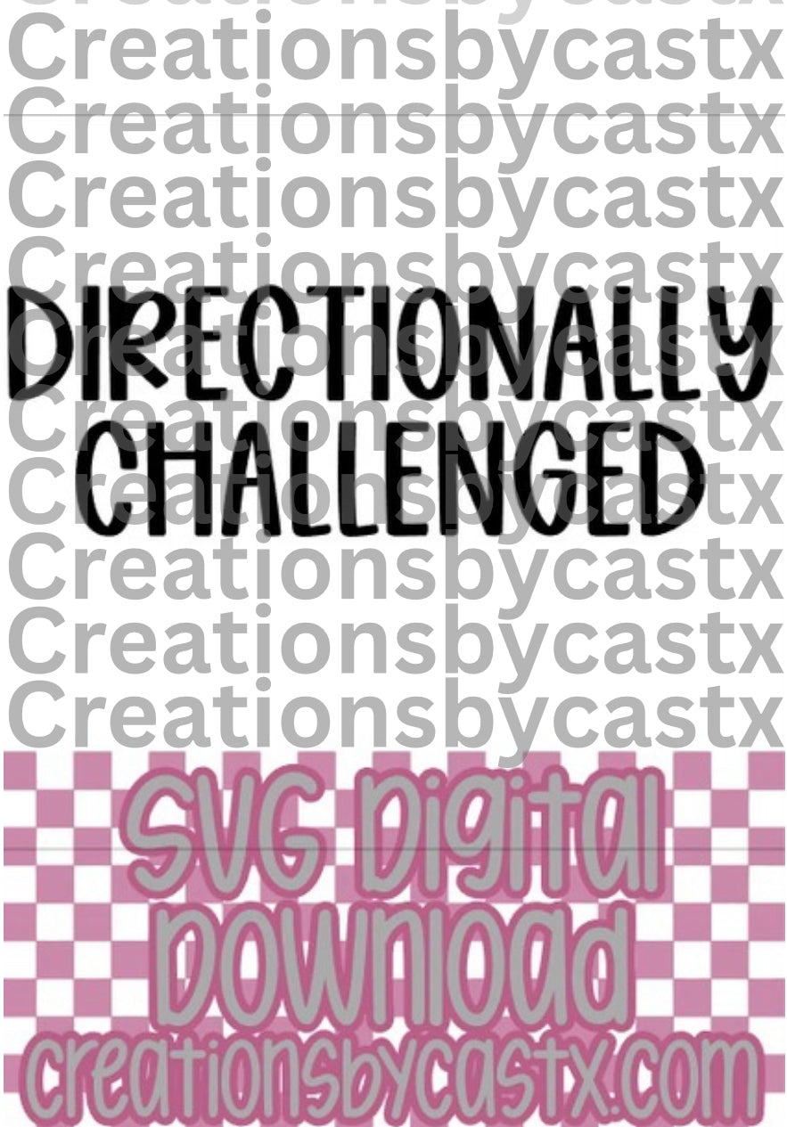 Directionally Challenged SVG