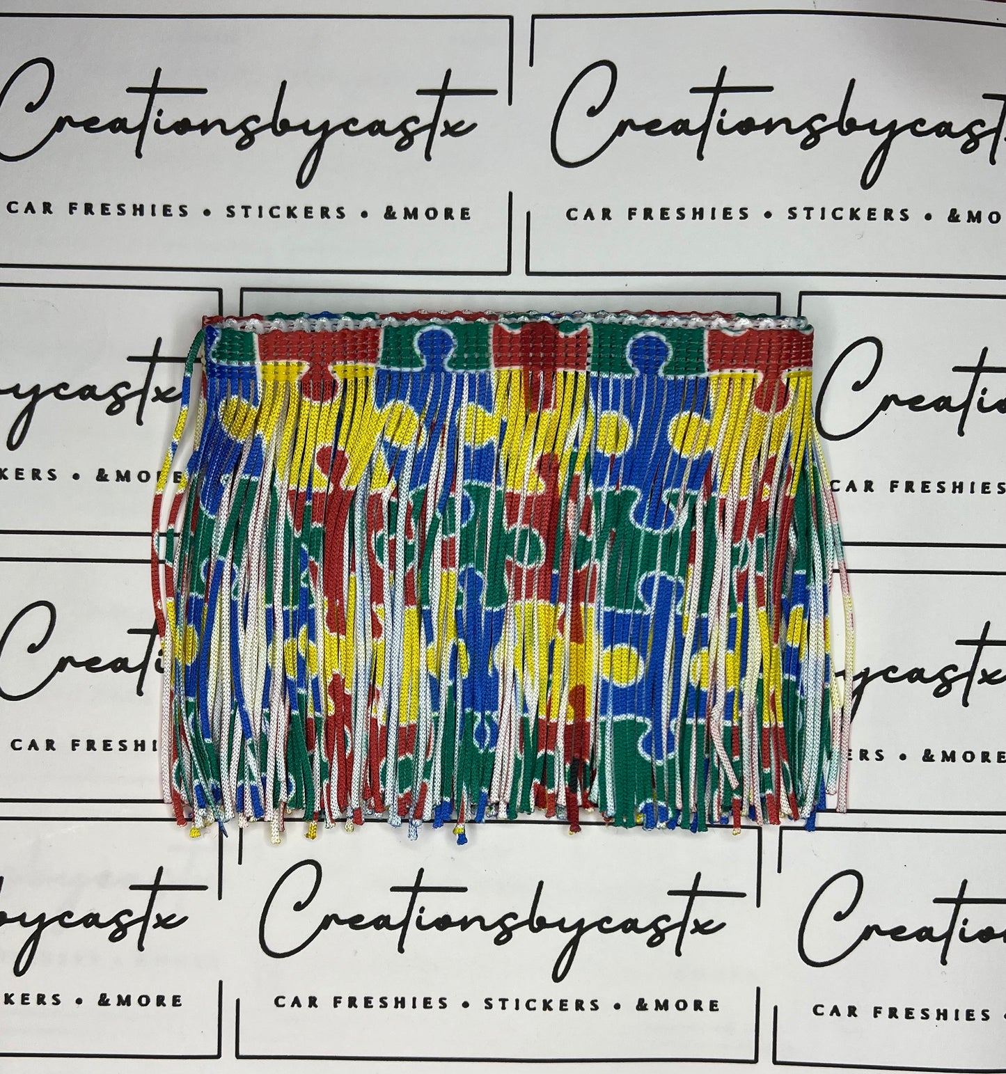 Autism Puzzle Piece Fringe