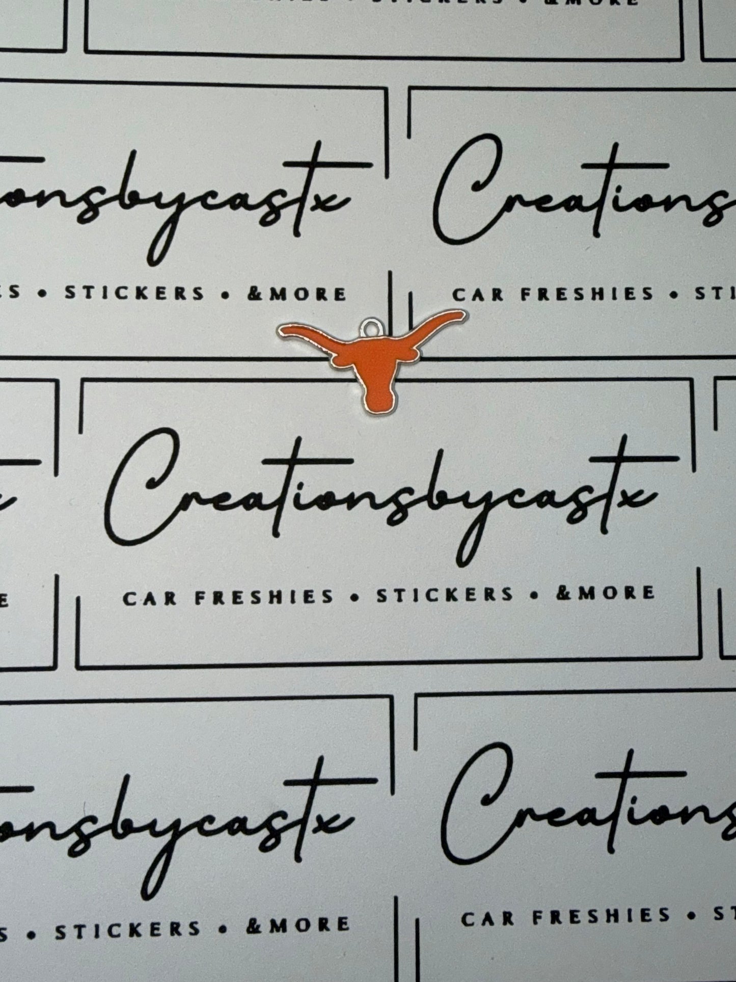 Longhorn Charm