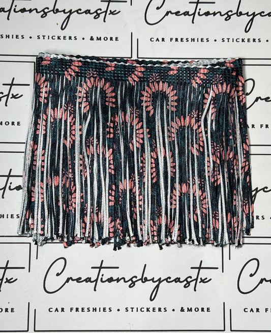 Pink Concho Fringe