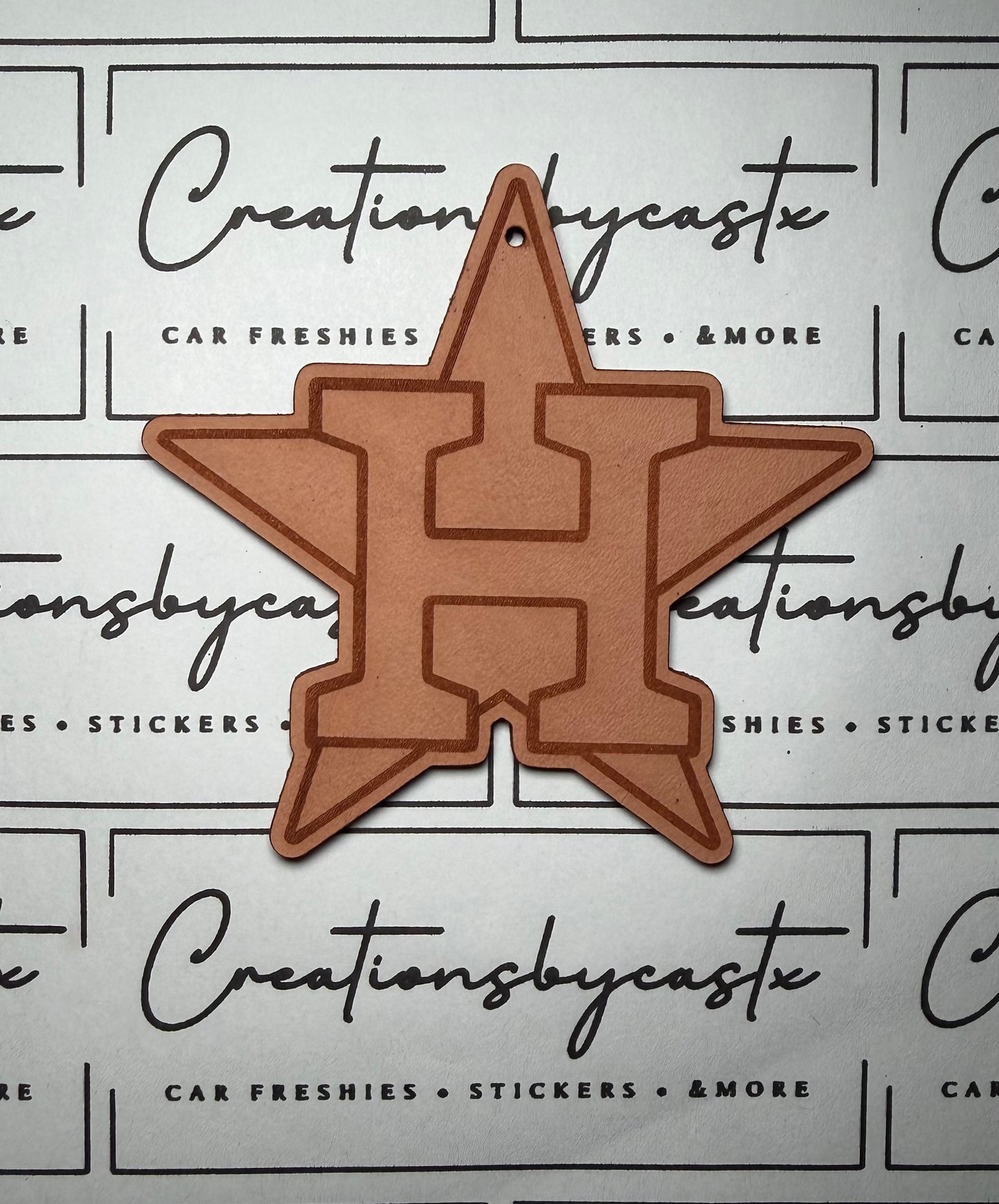 Star Hou Unscented Leather Freshie