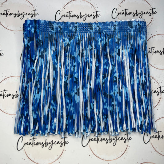 Blue Camo Fringe - RTS