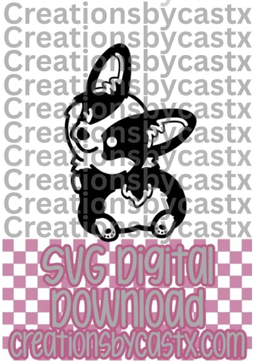 Corgi Looking Back SVG