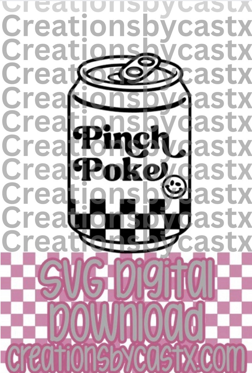 Pinch Poke Can SVG
