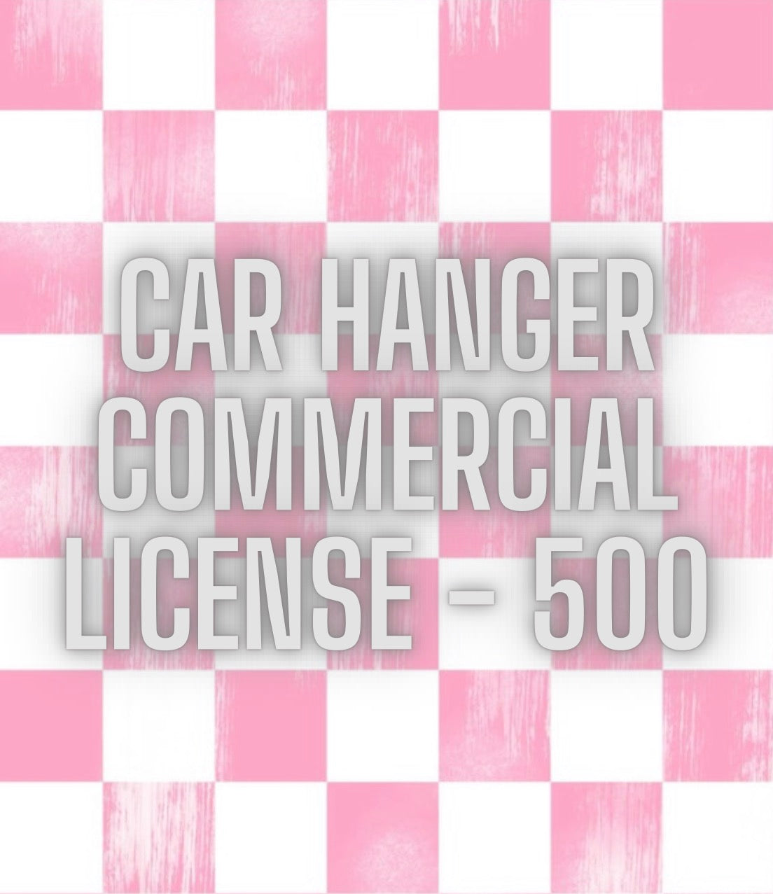 2.0 Car Hanger Commercial License ONLY