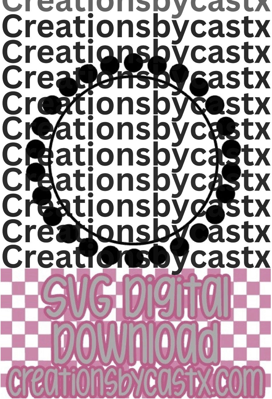 Round Jewelry SVG