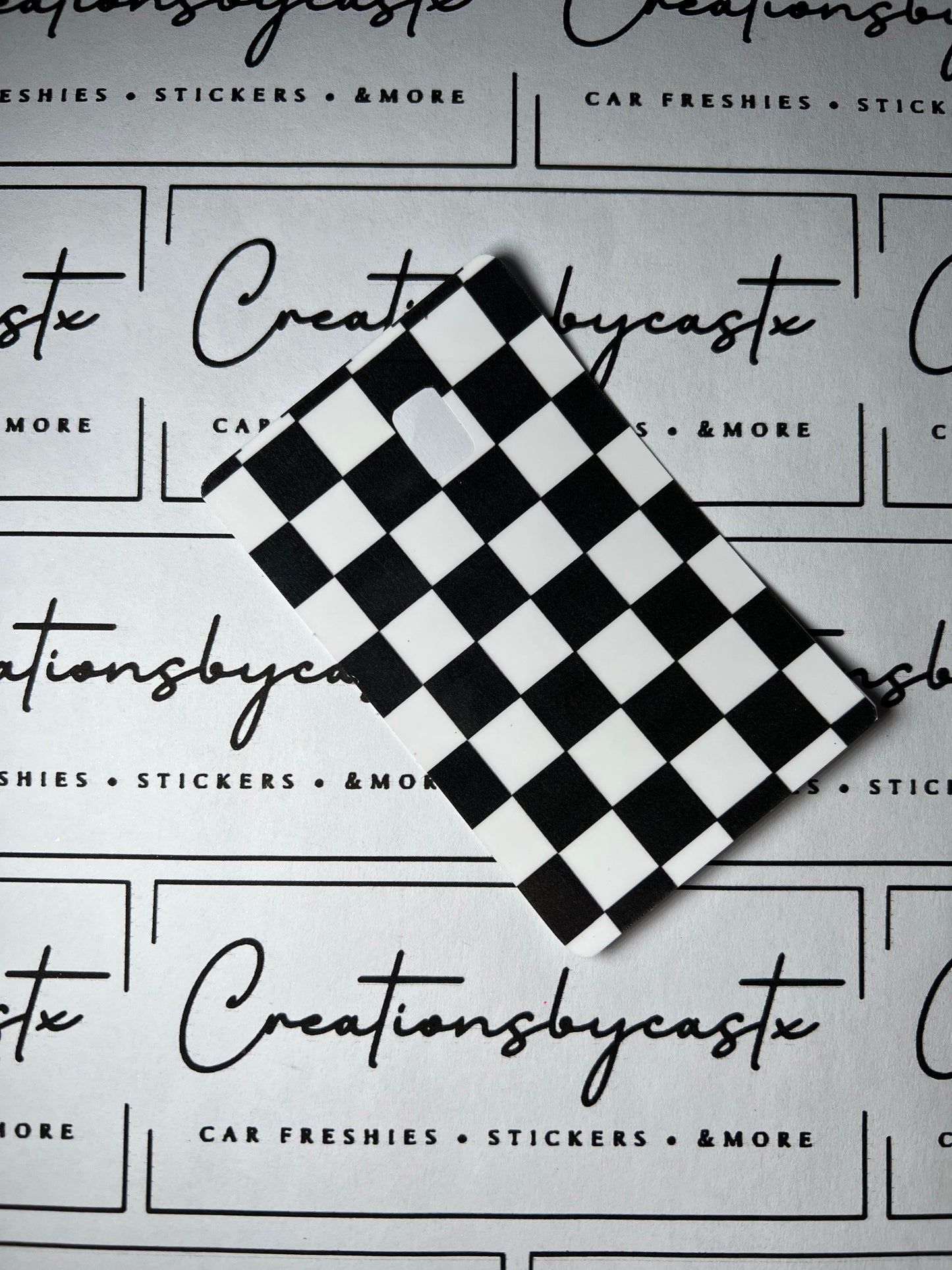 Checkered Card Skin