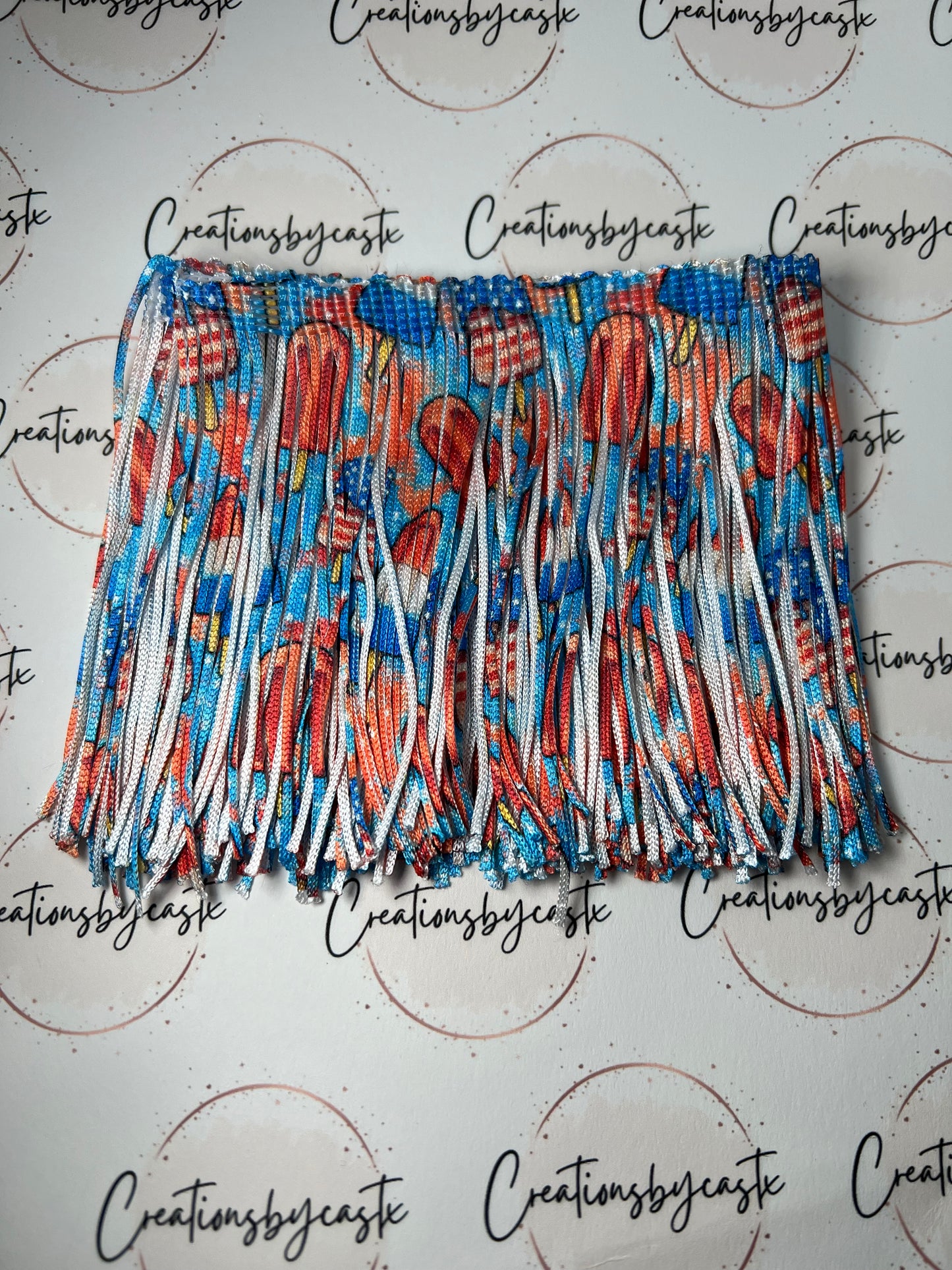 RWB Popsicle Fringe