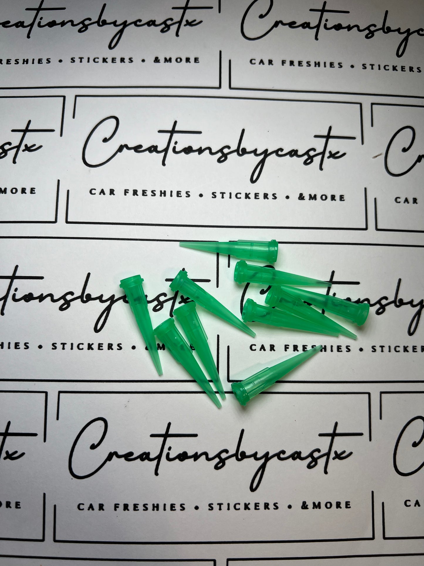 10pcs 18Ga Plastic Paint Tip