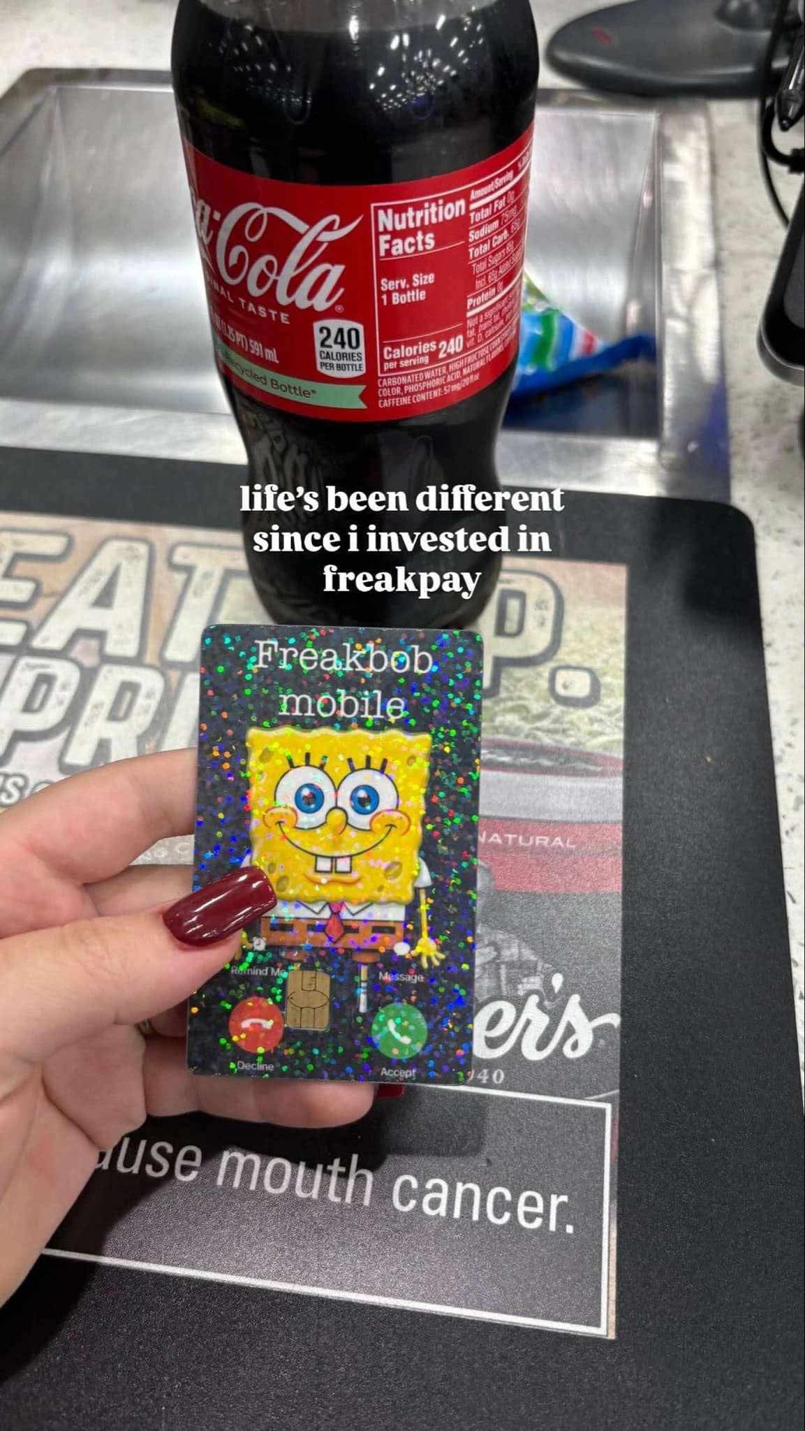 Freak Pay Card Skin
