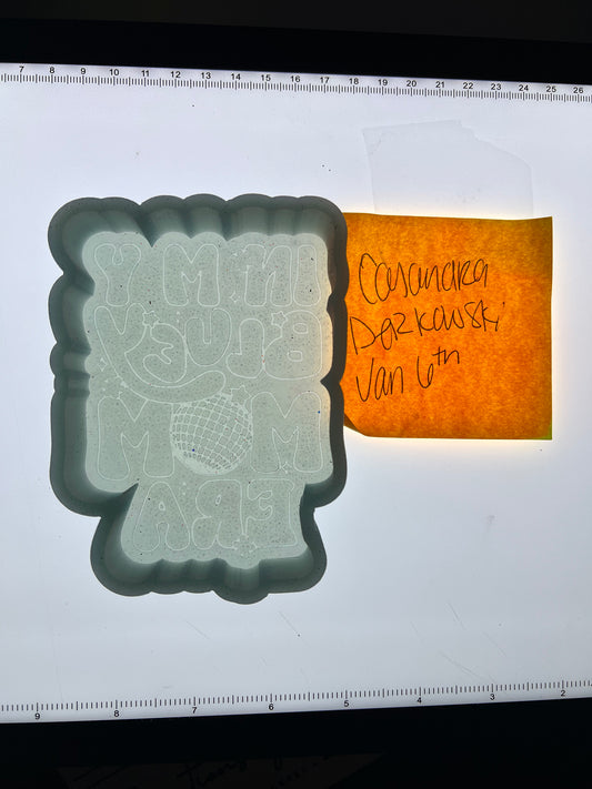 Bluey Mom Destash Mold