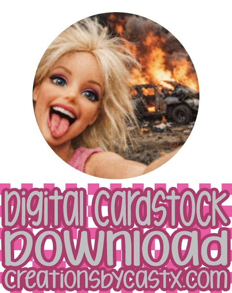 Doll 9 Digital Cardstock