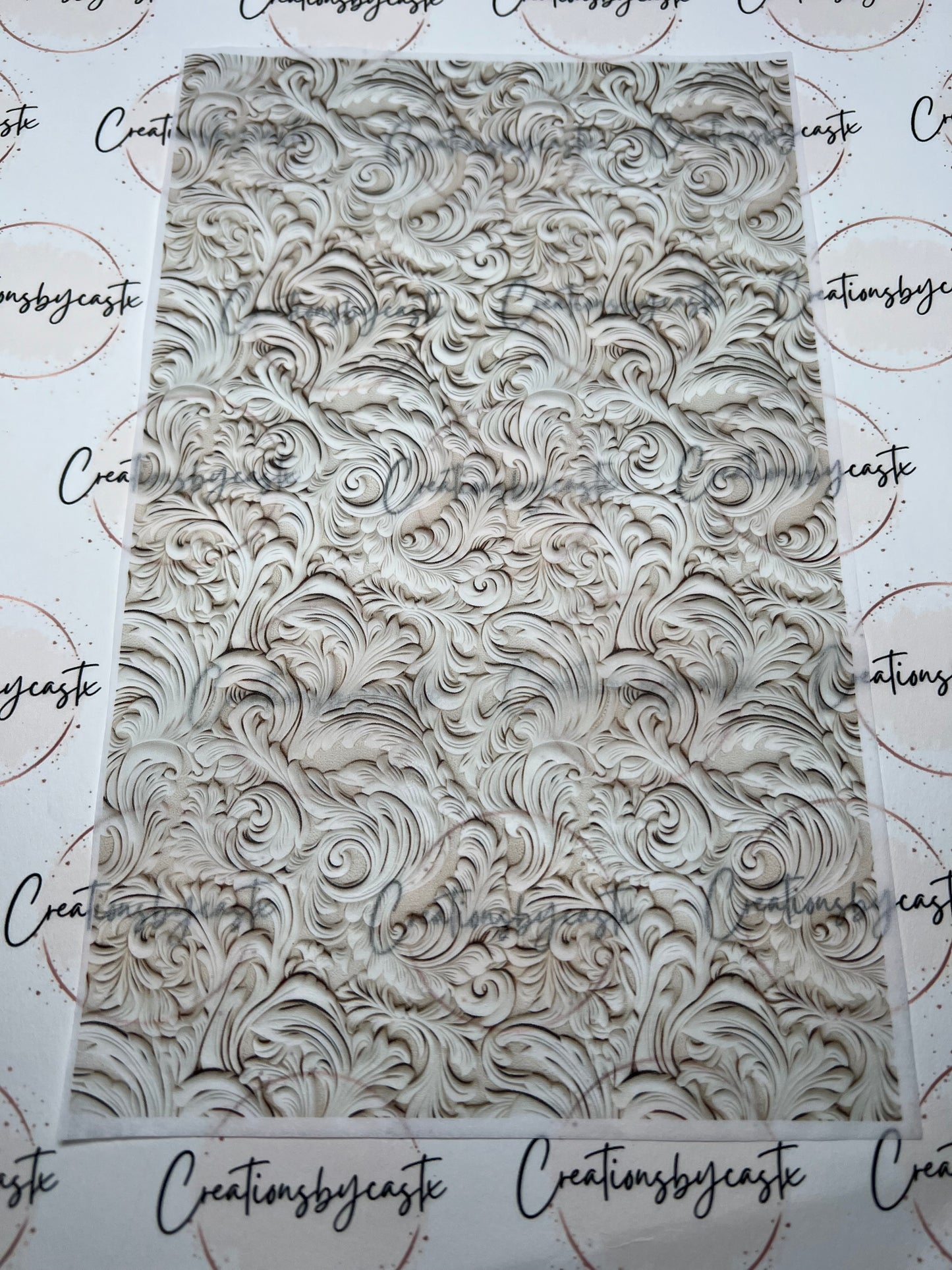 5x8 Tooled Tissue Paper