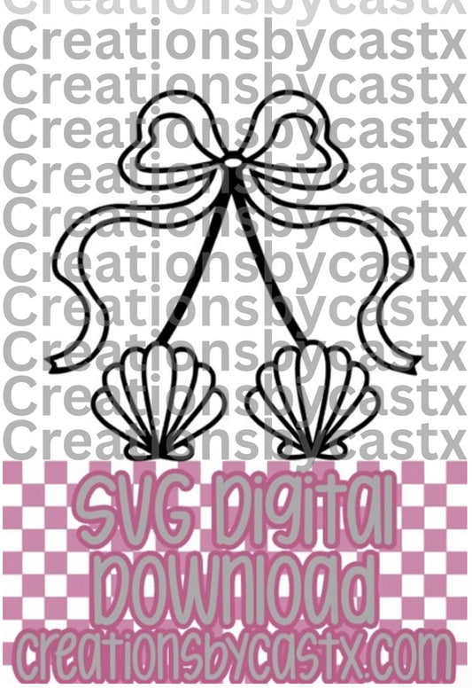 Shell Cherries SVG