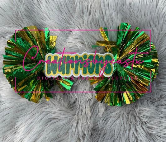 Warriors Cheer Stick