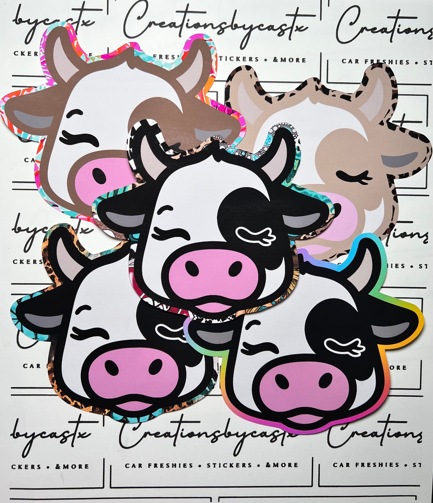 LPF Adorable Cow Cardstock